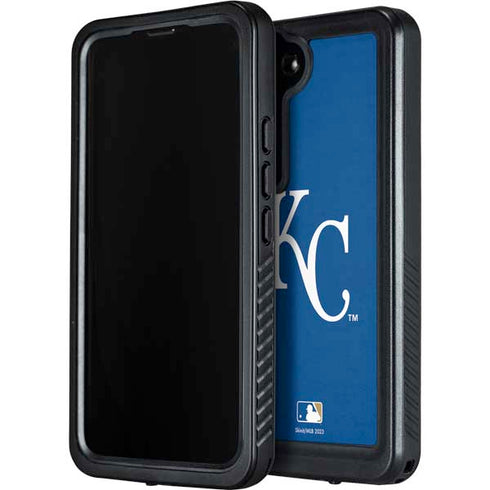 MLB Kansas City Royals - Solid Distressed Galaxy S24 Plus Waterproof Case