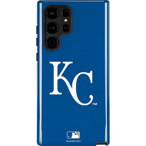 MLB Kansas City Royals - Solid Distressed Galaxy S25 Ultra Impact Case