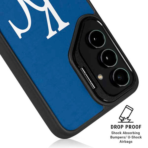 MLB Kansas City Royals - Solid Distressed Galaxy S25 Ultra Kickstand Case