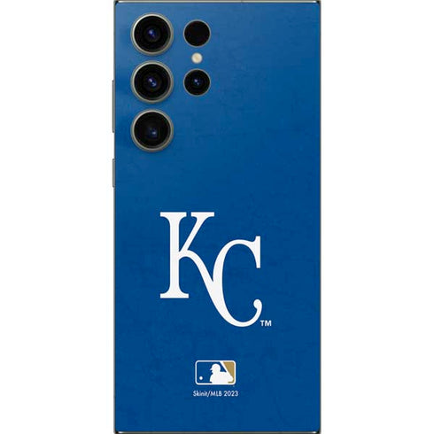 MLB Kansas City Royals - Solid Distressed Galaxy S25 Ultra Skin