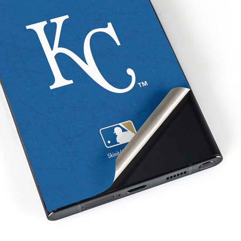 MLB Kansas City Royals - Solid Distressed Galaxy S25 Ultra Skin