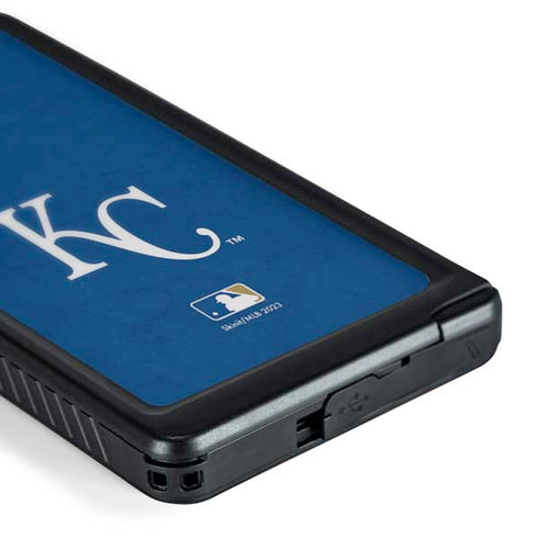 MLB Kansas City Royals - Solid Distressed Galaxy S24 Ultra Waterproof Case