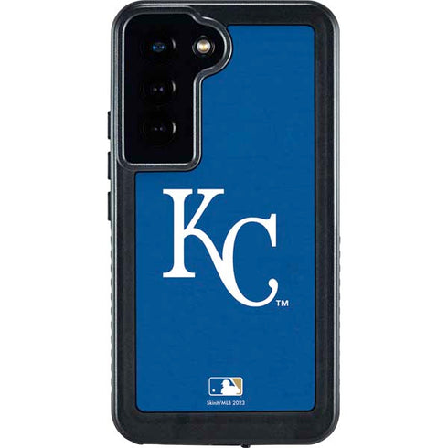 MLB Kansas City Royals - Solid Distressed Galaxy S24 Waterproof Case