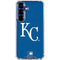 MLB Kansas City Royals - Solid Distressed Galaxy S25 Clear Case