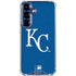 MLB Kansas City Royals - Solid Distressed Galaxy S25 Plus Clear Case