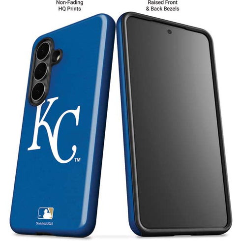 MLB Kansas City Royals - Solid Distressed Galaxy S26 Impact Case