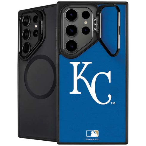 MLB Kansas City Royals - Solid Distressed Galaxy S26 Ultra Kickstand Case