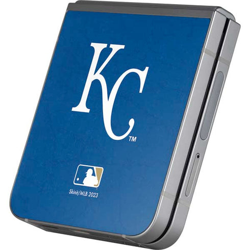 MLB Kansas City Royals - Solid Distressed Galaxy Z Flip6 Skin