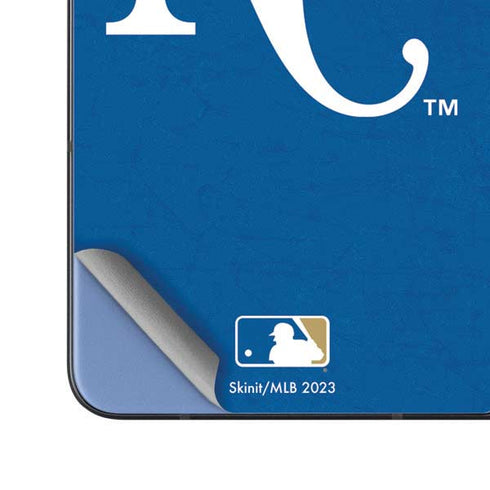 MLB Kansas City Royals - Solid Distressed Galaxy Z Fold5 5G Skin
