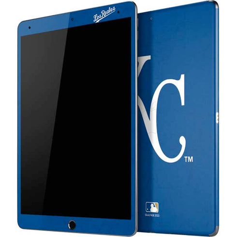 MLB Kansas City Royals - Solid Distressed iPad Skins