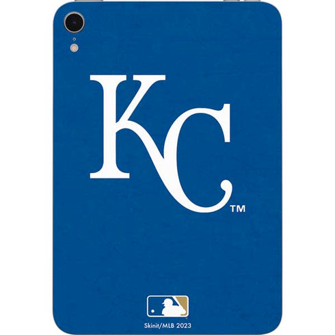 MLB Kansas City Royals - Solid Distressed Apple iPad Mini Skin