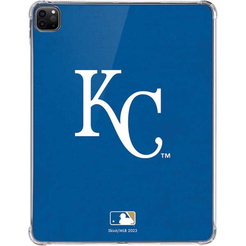 MLB Kansas City Royals - Solid Distressed iPad Pro 11in (2024) Clear Case