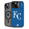 MLB Kansas City Royals - Solid Distressed iPhone 15 Kickstand Case