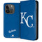 MLB Kansas City Royals - Solid Distressed iPhone 15 Pro Folio Case