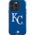 MLB Kansas City Royals - Solid Distressed iPhone 15 Pro Impact Case