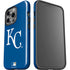 MLB Kansas City Royals - Solid Distressed iPhone 15 Pro Impact Case