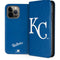 MLB Kansas City Royals - Solid Distressed iPhone 15 Pro Max Folio Case