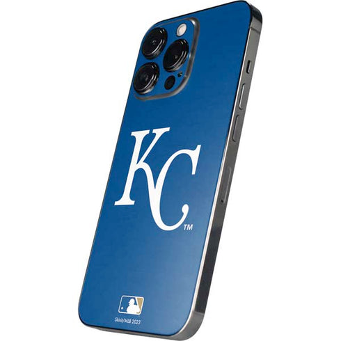 MLB Kansas City Royals - Solid Distressed iPhone 15 Pro Max Skin