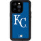 MLB Kansas City Royals - Solid Distressed iPhone 15 Pro Waterproof Case