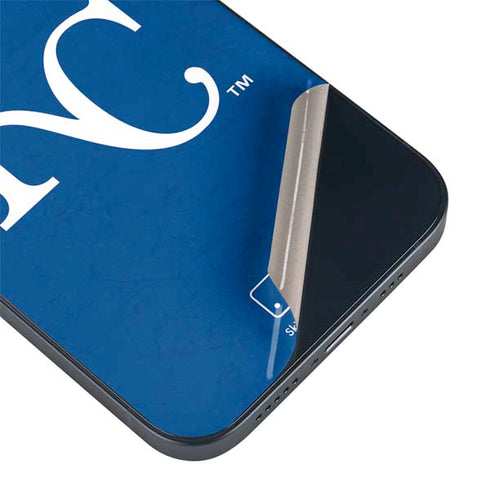 MLB Kansas City Royals - Solid Distressed iPhone 15 Skin