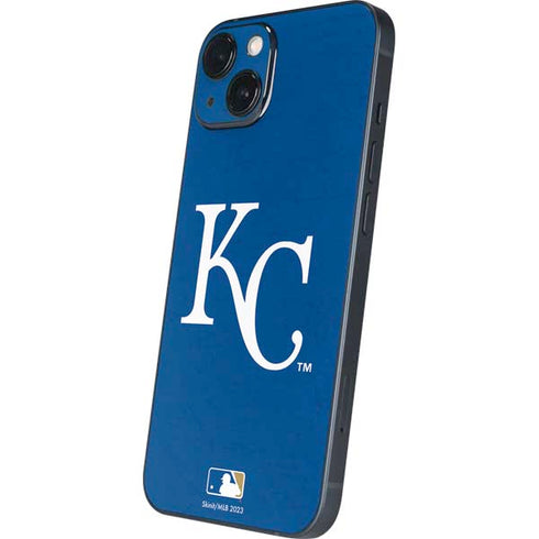 MLB Kansas City Royals - Solid Distressed iPhone 15 Skin