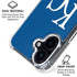 MLB Kansas City Royals - Solid Distressed iPhone 16 Clear Case