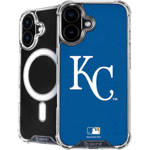 MLB Kansas City Royals - Solid Distressed iPhone 16 MagSafe Case