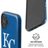 MLB Kansas City Royals - Solid Distressed iPhone 16 Plus Magsafe Impact Case
