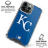 MLB Kansas City Royals - Solid Distressed iPhone 16 Pro Clear Case