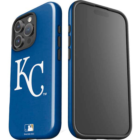 MLB Kansas City Royals - Solid Distressed iPhone 16 Pro Impact Case