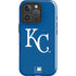 MLB Kansas City Royals - Solid Distressed iPhone 16 Pro Max Impact Case