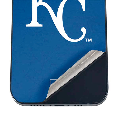 MLB Kansas City Royals - Solid Distressed iPhone 16 Skin