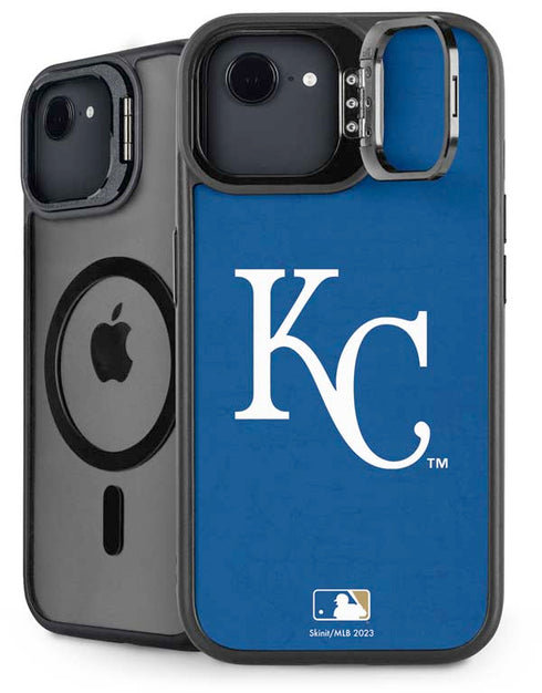 MLB Kansas City Royals - Solid Distressed iPhone 16e Kickstand Case