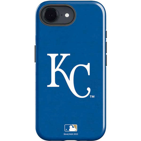 MLB Kansas City Royals - Solid Distressed iPhone 16e Impact Case
