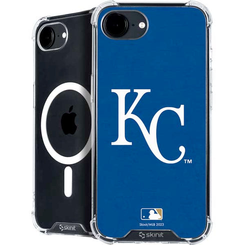 MLB Kansas City Royals - Solid Distressed iPhone 16e MagSafe Case