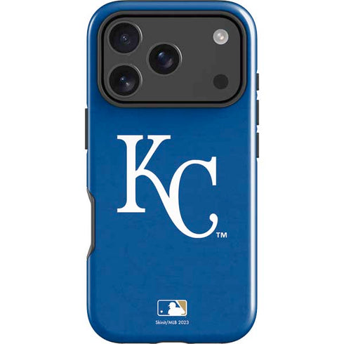 MLB Kansas City Royals - Solid Distressed iPhone 18 Pro Impact Case