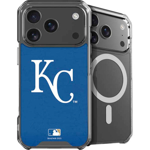 MLB Kansas City Royals - Solid Distressed iPhone 18 Pro Max MagSafe Case