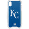 MLB Kansas City Royals - Solid Distressed iPhone XS Clear Case