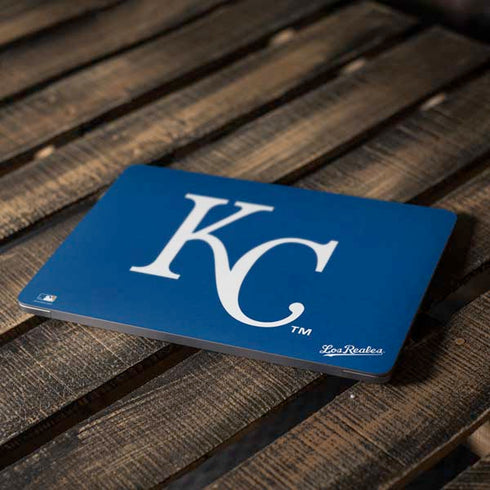 MLB Kansas City Royals - Solid Distressed Apple MacBook Air Skin