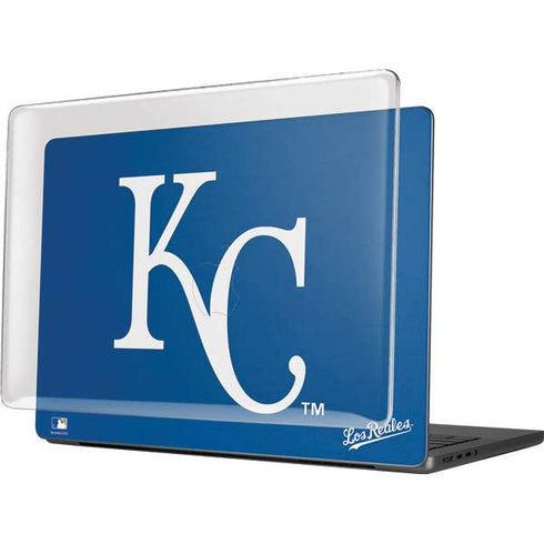 MLB Kansas City Royals - Solid Distressed MacBook Pro 14in (2021-24) Case plus Skin