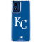 MLB Kansas City Royals - Solid Distressed Moto G Play 4G (2024) Clear Case