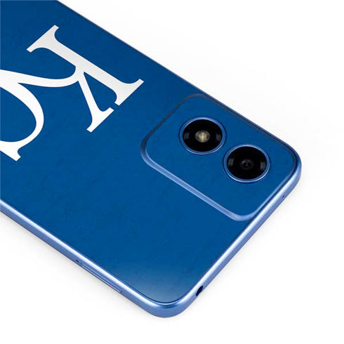 MLB Kansas City Royals - Solid Distressed Moto G Play 4G (2024) Skin