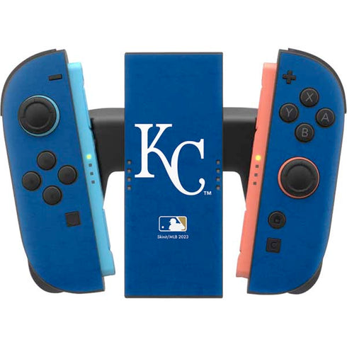 MLB Kansas City Royals - Solid Distressed Nintendo Switch 2 (2025) Joy-Con Controller Skin