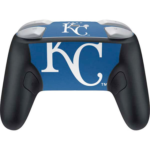 MLB Kansas City Royals - Solid Distressed Nintendo Switch 2 (2025) Pro Controller Skin