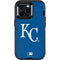 MLB Kansas City Royals - Solid Distressed Otterbox Defender iPhone Skin