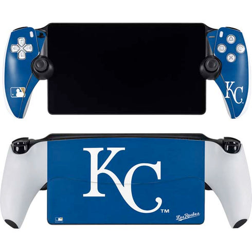 MLB Kansas City Royals - Solid Distressed PlayStation Portal Remote Player Skin