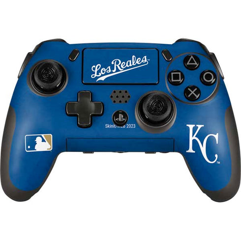 MLB Kansas City Royals - Solid Distressed PlayStation Scuf Vantage 2 Controller Skin