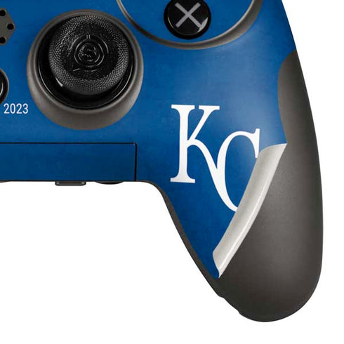 MLB Kansas City Royals - Solid Distressed PlayStation Scuf Vantage 2 Controller Skin