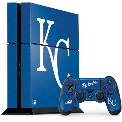 MLB Kansas City Royals - Solid Distressed PlayStation PS4 Skins