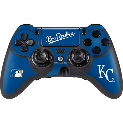 MLB Kansas City Royals - Solid Distressed PlayStation PS4 Skins